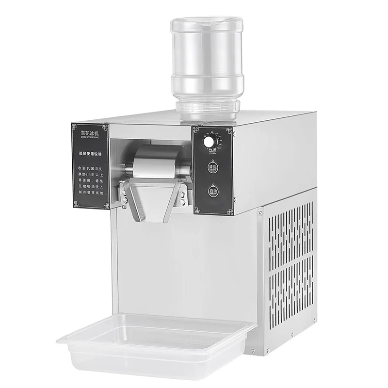 Commercial Ice Sue Ice Shaver 1200 Watts Automatic Rapid Production Milk Snowflake Ice Machine
Commercial Ice Sue Ice Shaver 1200 Watts Automatic Rapid Production Milk Snowflake Ice Machine