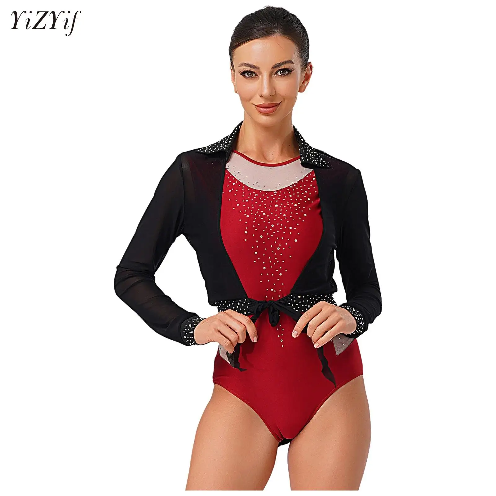 Woman Ballet Leotards Sleeveless Dance Leotard Contrast Color Gymnastics Jumpsuits Adult Ballet Bodysuit Dance Practice Costumes
Woman Ballet Leotards Sleeveless Dance Leotard Contrast Color Gymnastics Jumpsuits Adult Ballet Bodysuit Dance Practice Costumes