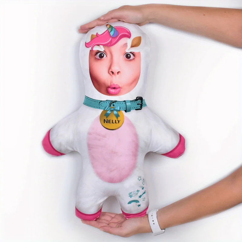 Персонализированная подушка-единорог Mini Me из мягкого плюша, нежных цветов, с мечтательным дизайном и выраженной индивидуальностью, уникальная
Персонализированная подушка-единорог Mini Me из мягкого плюша, нежных цветов, с мечтательным дизайном и выраженной индивидуальностью, уникальная
