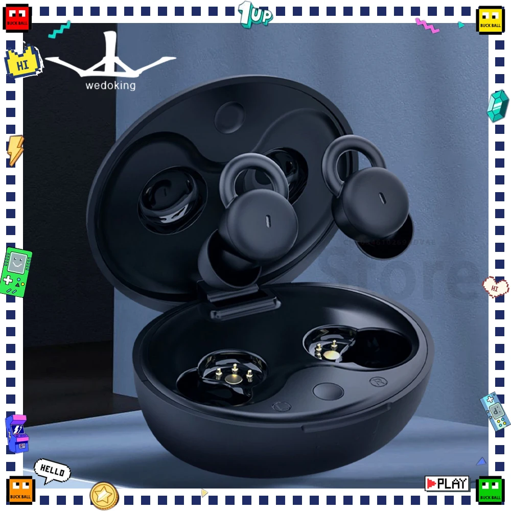 Wedoking 2nd Generation Bluetooth Earphone 2Grams Lightweight Custom True Wirless Sleep Earphones IPX6 Noise-Reducing Ear Buds
Wedoking 2nd Generation Bluetooth Earphone 2Grams Lightweight Custom True Wirless Sleep Earphones IPX6 Noise-Reducing Ear Buds