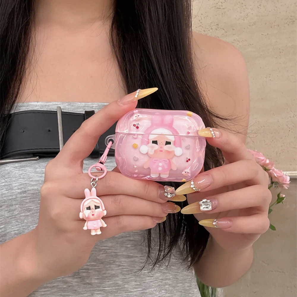 Funny Cry Girls Earphone shockproof Fundas for Apple Airpods Pro 2 Airpods 4 3 2 Cover with charm cute Headphone case cover
Funny Cry Girls Earphone shockproof Fundas for Apple Airpods Pro 2 Airpods 4 3 2 Cover with charm cute Headphone case cover