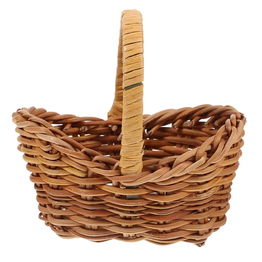 Rattan Small Basket Mini Table Light Brown Tiny Flower Girl Woven Portable Breathable Versatile Home Decor Picnic Travel Safe
Rattan Small Basket Mini Table Light Brown Tiny Flower Girl Woven Portable Breathable Versatile Home Decor Picnic Travel Safe