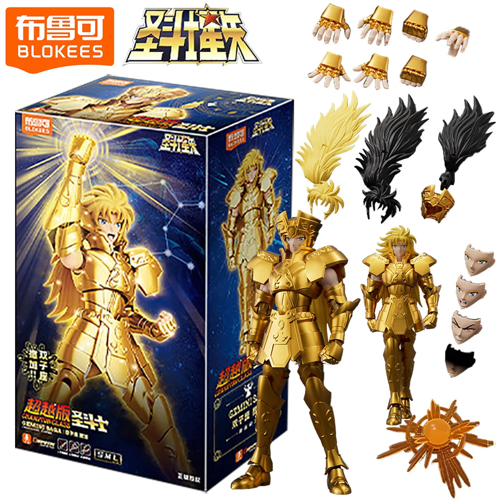 New BLOKEES Genuine Saint Seiya Creative Action Figures Fantasy Battle Anime Phienix Ikki Gemini Saga Exquisite Toys Peripheral
New BLOKEES Genuine Saint Seiya Creative Action Figures Fantasy Battle Anime Phienix Ikki Gemini Saga Exquisite Toys Peripheral