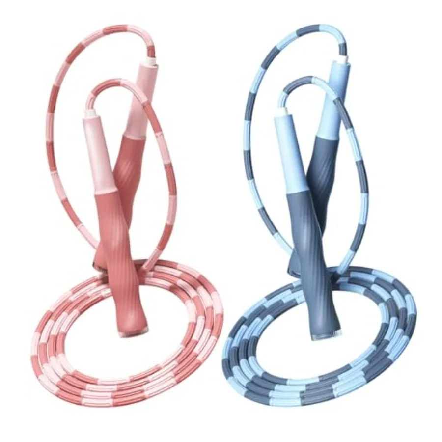 Beaded Jump Rope for,Tangle-Free Segmented Jump Rope with Soft Anti-slip Handles, Adjustable Jumping Rope for Women
Beaded Jump Rope for,Tangle-Free Segmented Jump Rope with Soft Anti-slip Handles, Adjustable Jumping Rope for Women
