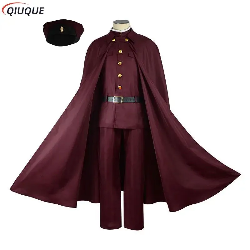 Suehiro Tecchou / Ookura Teruko Cosplay Costume Hat Cloak Suit Gloves Belt Full Set Anime Outfits Halloween Carnival Uniforms
Suehiro Tecchou / Ookura Teruko Cosplay Costume Hat Cloak Suit Gloves Belt Full Set Anime Outfits Halloween Carnival Uniforms