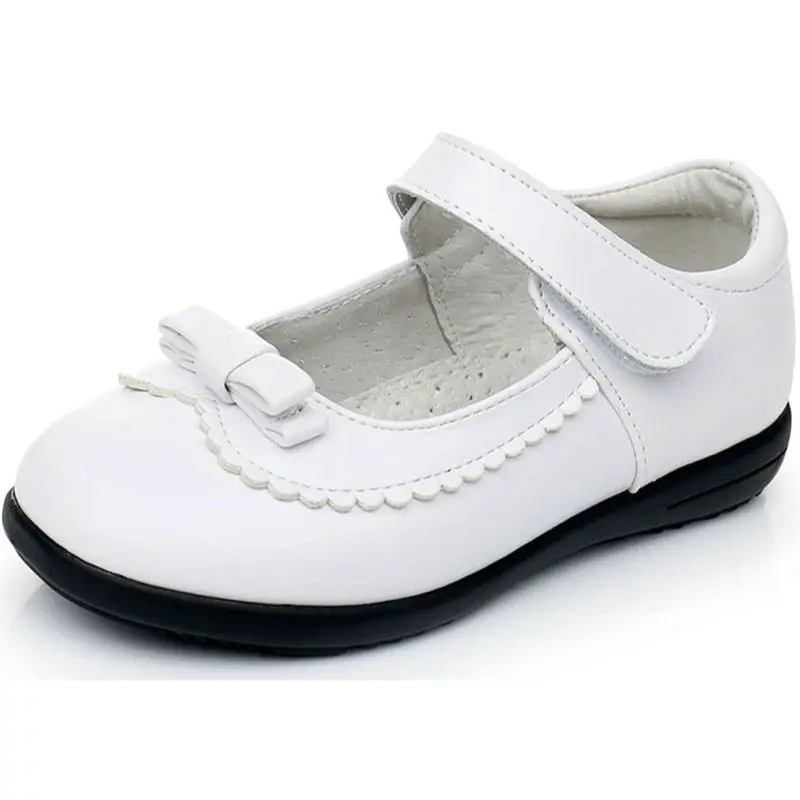 Kids shoes Cow Leather white shoes female students footwear school shoes for girl
Kids shoes Cow Leather white shoes female students footwear school shoes for girl