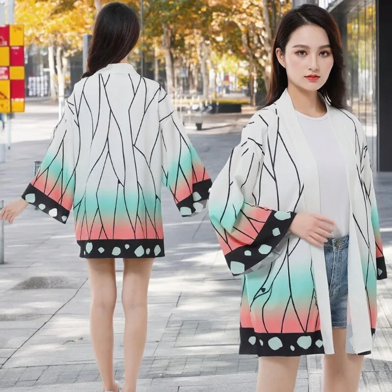 Anime Demon Slayer Kimetsu No Yaiba Cosplay Costume Halloween Christmas Role-playing Tomie Bean Open Cardigan Women's Fashion
Anime Demon Slayer Kimetsu No Yaiba Cosplay Costume Halloween Christmas Role-playing Tomie Bean Open Cardigan Women's Fashion