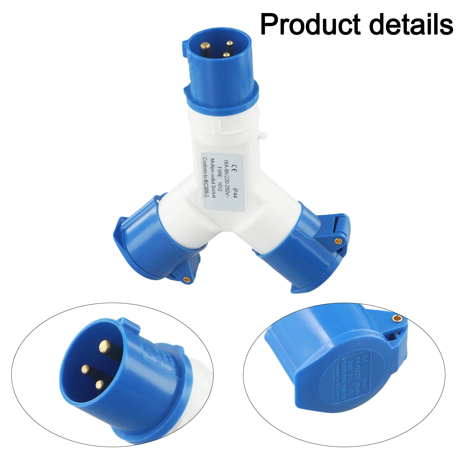 16A 3-контактный 3/4-контактный 220 В IP44 Водонепроницаемая промышленная вилка и розетка 1 вилка с несколькими розетками Вилка и розетка
16A 3-контактный 3/4-контактный 220 В IP44 Водонепроницаемая промышленная вилка и розетка 1 вилка с несколькими розетками Вилка и розетка