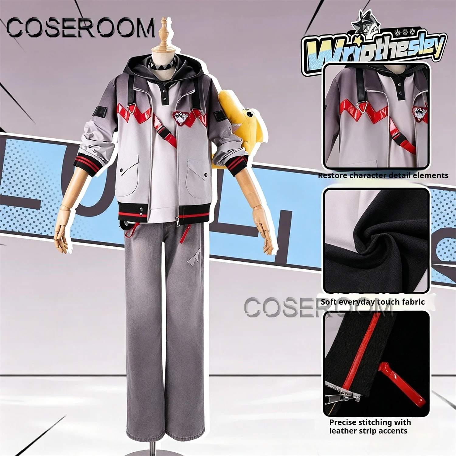 Anime Game GenshinImpact Wriothesley Cosplay Costume Outfit Carnival Halloween Comic Con Role Play Uniform
Anime Game GenshinImpact Wriothesley Cosplay Costume Outfit Carnival Halloween Comic Con Role Play Uniform