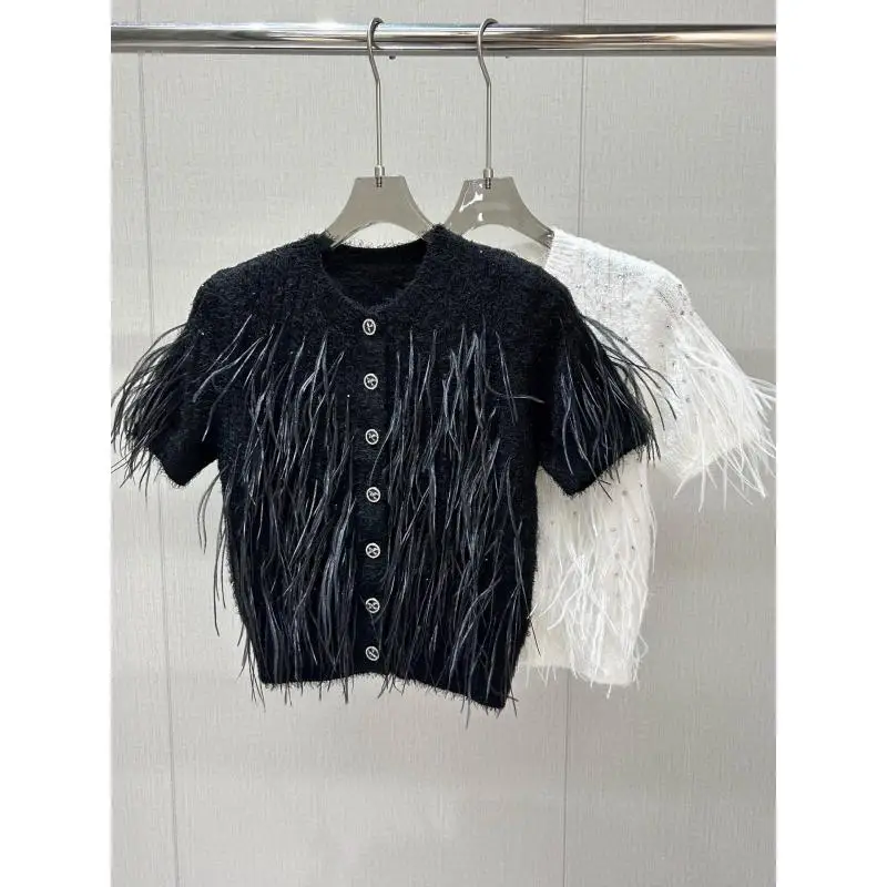 2025 New Arrival Medium Strecth Casual Knitted Short Tassel Short (4-16inch) Sleeve and Sleevess Solid T-Shirt
2025 New Arrival Medium Strecth Casual Knitted Short Tassel Short (4-16inch) Sleeve and Sleevess Solid T-Shirt