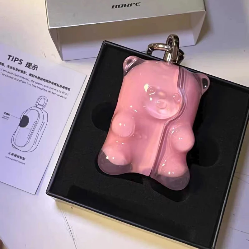 808FC Original Bear AirPods Pro2 Earphone Case Hard Glue Pink Cute Bluetooth Earphone Protective Cover Compatible with AirPods 4
808FC Original Bear AirPods Pro2 Earphone Case Hard Glue Pink Cute Bluetooth Earphone Protective Cover Compatible with AirPods 4