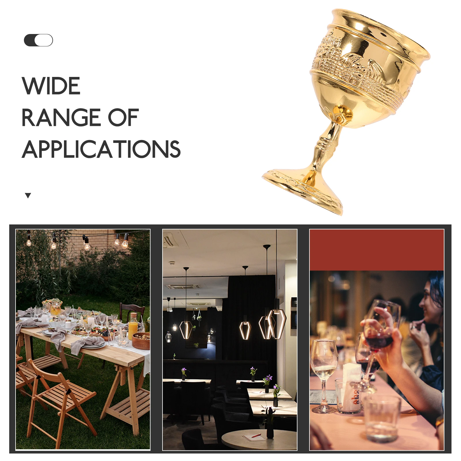 Multi-Function Zinc Alloy Wine Goblet Delicate Retro Design for Festival Party Bar Daily Use Decorative European Liquor Cup
Multi-Function Zinc Alloy Wine Goblet Delicate Retro Design for Festival Party Bar Daily Use Decorative European Liquor Cup