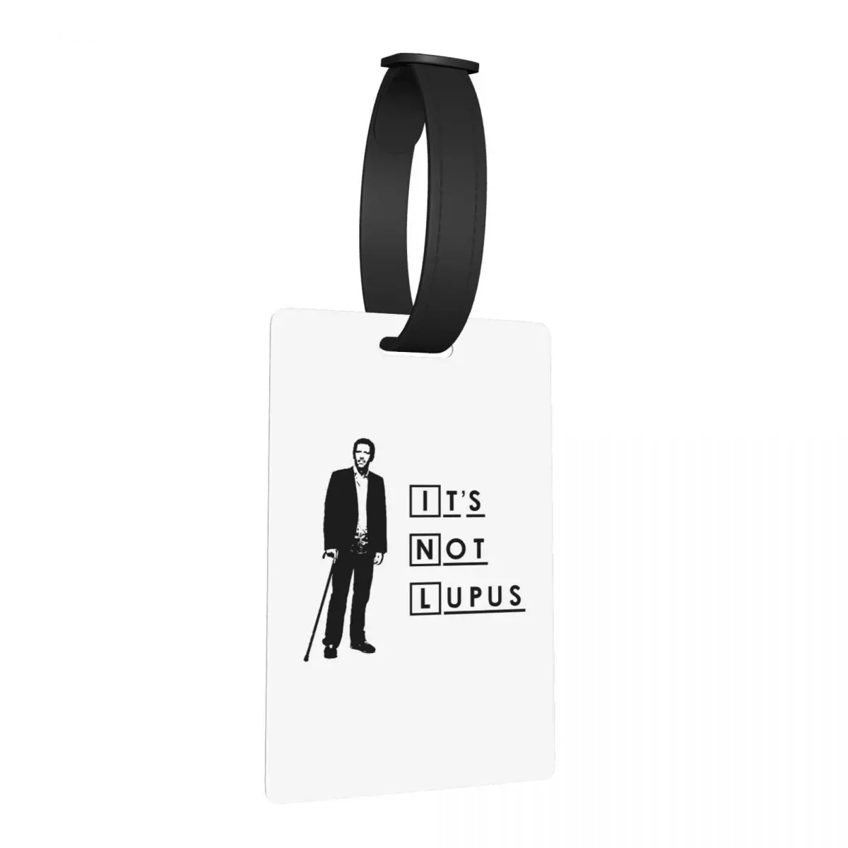 Dr House - It's Not Lupus Luggage Tags Suitcase Accessories Travel Baggage Boarding Tag Label Holder ID Name Address
Dr House - It's Not Lupus Luggage Tags Suitcase Accessories Travel Baggage Boarding Tag Label Holder ID Name Address