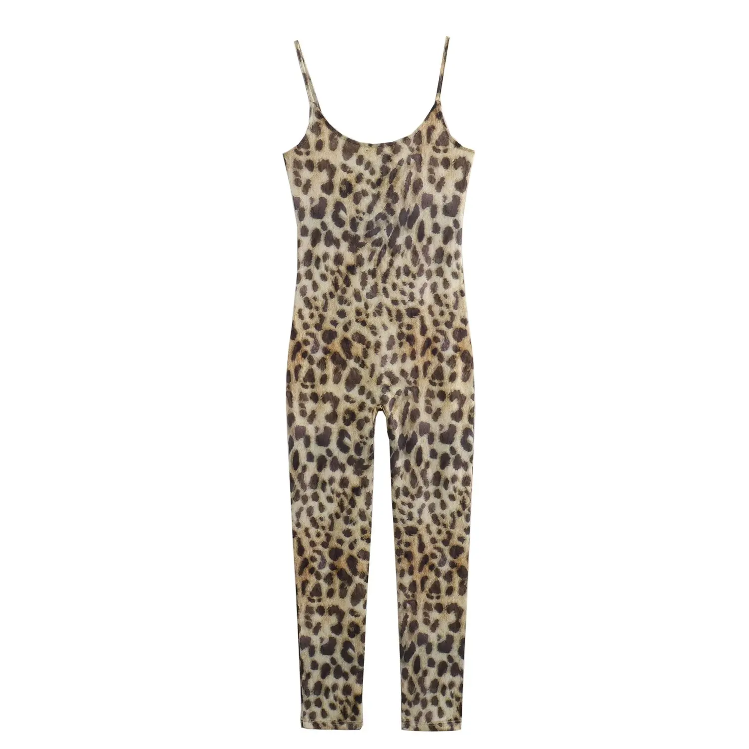 European and American style fashion slim fit leopard print suspender jumpsuit women's summer design jumpsuit trousers
European and American style fashion slim fit leopard print suspender jumpsuit women's summer design jumpsuit trousers