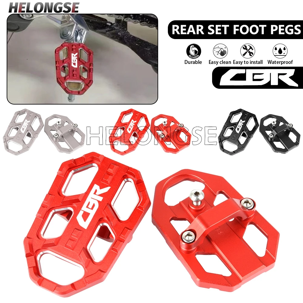 For HONDA CB500X CB500F CB400X CB400F CB650R CBR650R CB650F CBR500R CBR400R CB300R NX400 Motorcycle set foot pegs NC750X NC750S
For HONDA CB500X CB500F CB400X CB400F CB650R CBR650R CB650F CBR500R CBR400R CB300R NX400 Motorcycle set foot pegs NC750X NC750S
