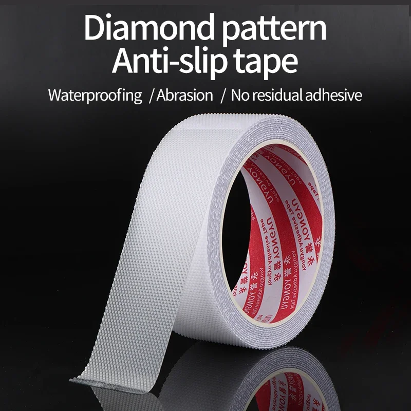 Strong Sticky Self Adhesive Anti Slip Tape Diamond Texture Waterproof Non-slip Tape Safety Non Skid Strong Friction Grip Tapes
Strong Sticky Self Adhesive Anti Slip Tape Diamond Texture Waterproof Non-slip Tape Safety Non Skid Strong Friction Grip Tapes