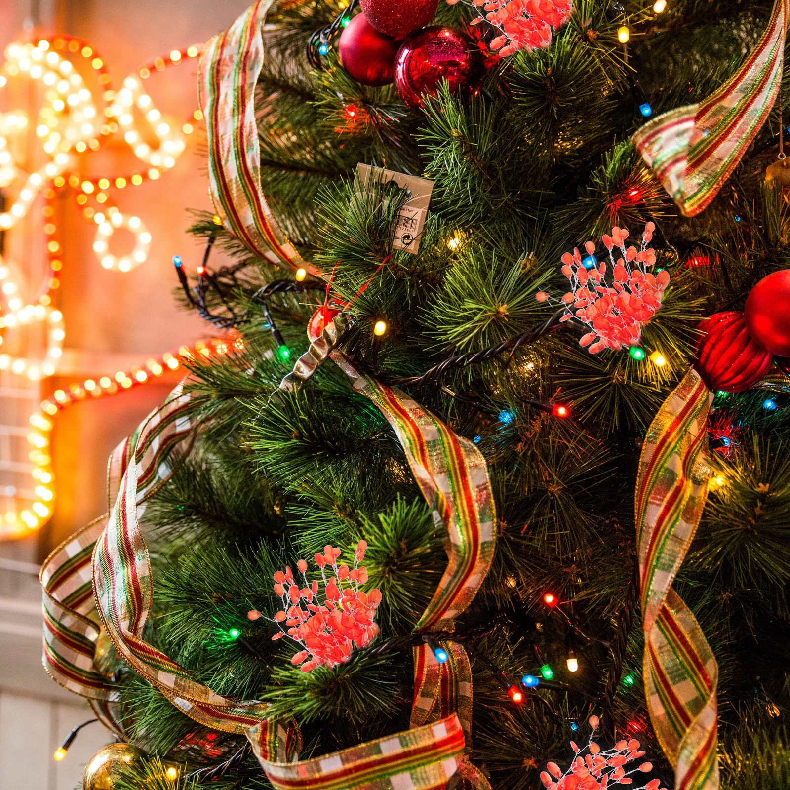 50 Pcs Christmas Tree Cuttings Decorations Plastic Ornaments Household Decorative Branch Adorn Iron Wire Bride
50 Pcs Christmas Tree Cuttings Decorations Plastic Ornaments Household Decorative Branch Adorn Iron Wire Bride