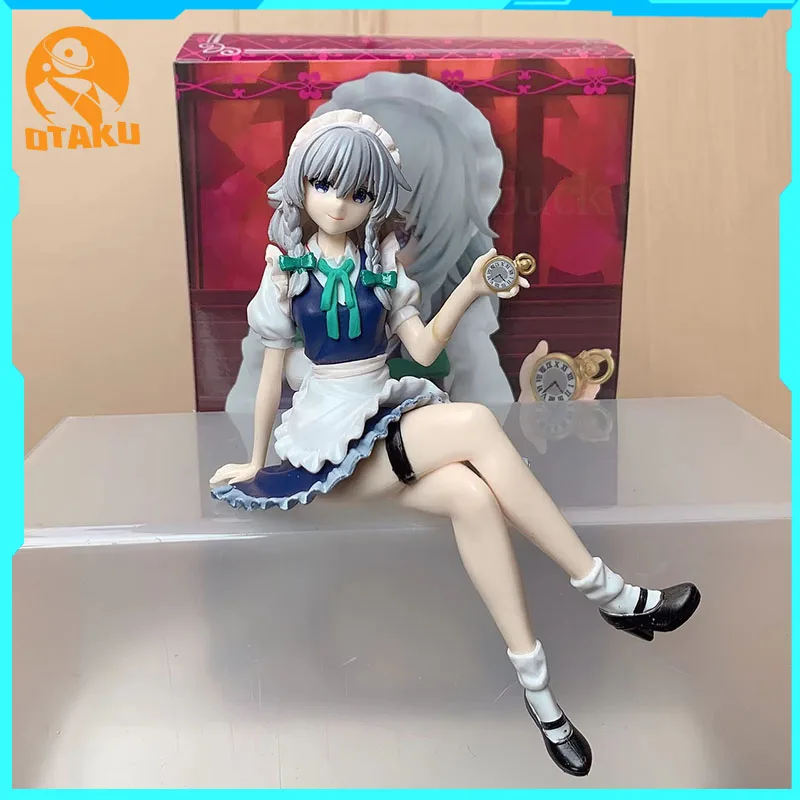 14cm Touhou Project Figure Izayoi Sakuya Figures Sitting Posture Anime Model Pvc Statue Doll Collect Room Decora Desk Toys Gifts
14cm Touhou Project Figure Izayoi Sakuya Figures Sitting Posture Anime Model Pvc Statue Doll Collect Room Decora Desk Toys Gifts