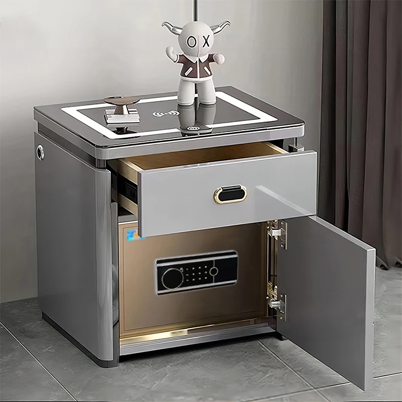 Домашний интеллектуальный противоугонный динамик с беспроводной зарядкой и отпечатками пальцев, прикроватные сейфные тумбочки для спальни, удобные для комнаты
Домашний интеллектуальный противоугонный динамик с беспроводной зарядкой и отпечатками пальцев, прикроватные сейфные тумбочки для спальни, удобные для комнаты