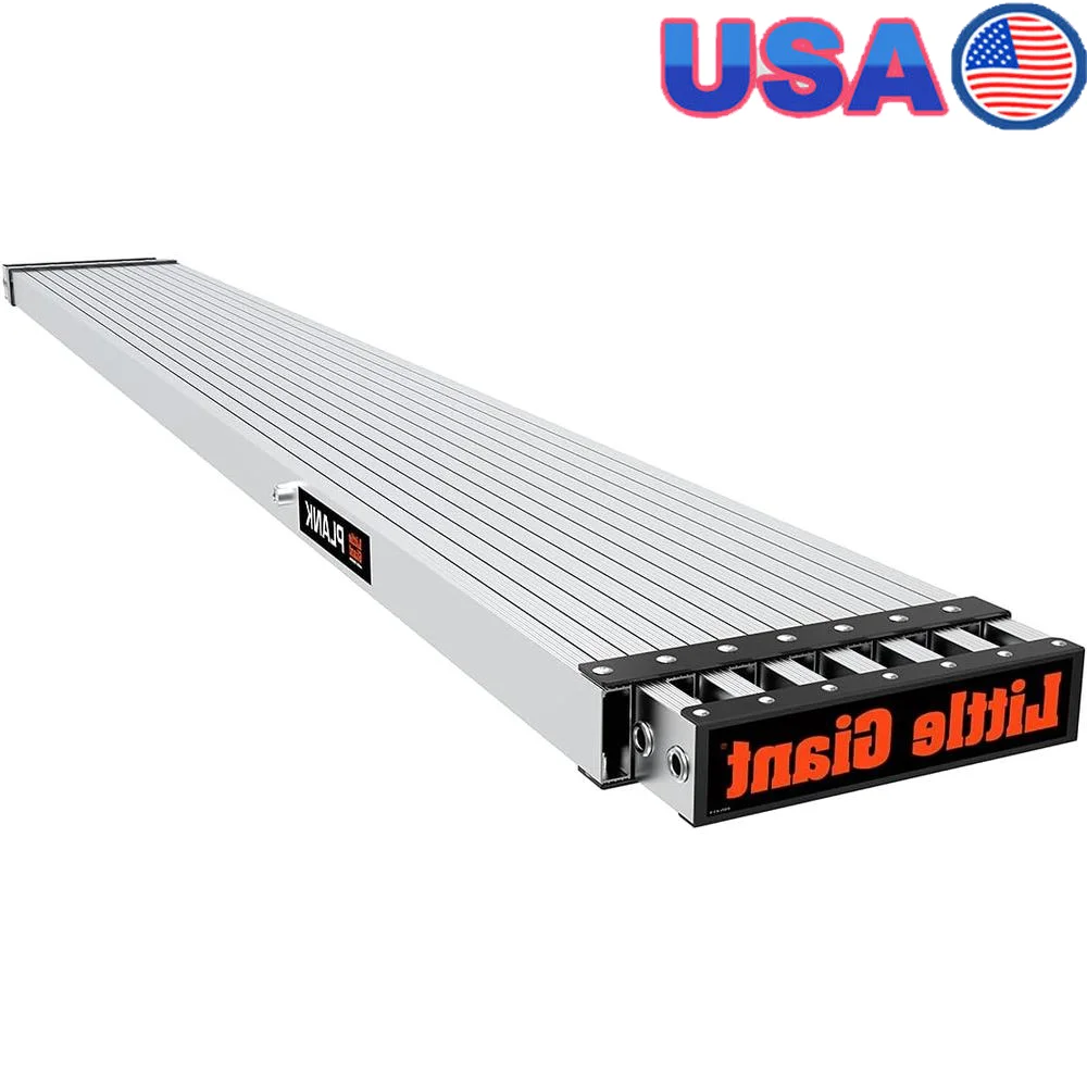 Telescoping Plank Ladder Accessory Aluminum Heavy Duty Slip Resistant Multi Position 2 Person Capacity 500 lbs Lightweight
Telescoping Plank Ladder Accessory Aluminum Heavy Duty Slip Resistant Multi Position 2 Person Capacity 500 lbs Lightweight