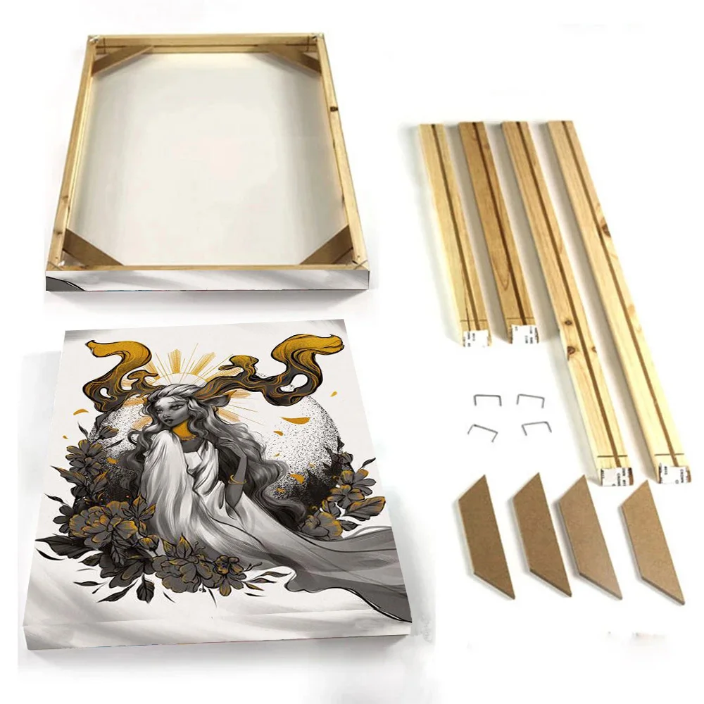 Natural Wood Frame For Canvas Painting Pictures Factory Provide Diy Wall Photo Frame Posters Frame Quadros Oil Painting
Natural Wood Frame For Canvas Painting Pictures Factory Provide Diy Wall Photo Frame Posters Frame Quadros Oil Painting