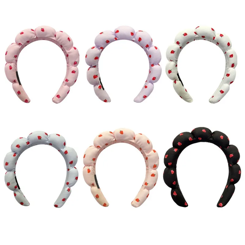 Summer Fruit Strawberry Twist Headband Sweet Cute Versatile Sponge Cloud Headband High Cranium Top Show Face Small Headband
Summer Fruit Strawberry Twist Headband Sweet Cute Versatile Sponge Cloud Headband High Cranium Top Show Face Small Headband