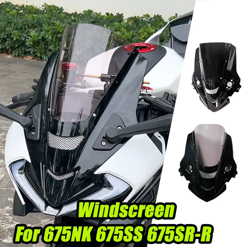 Motorcycles Double Bubble Viser Windshield Windscreen Wind Deflector FOR 675SS 675SR-R 675SRR SR675 675 SS SR 2025-26 Parts
Motorcycles Double Bubble Viser Windshield Windscreen Wind Deflector FOR 675SS 675SR-R 675SRR SR675 675 SS SR 2025-26 Parts