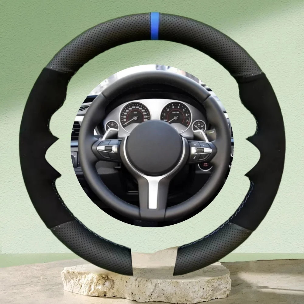 Customized Car Steering Wheel Braid Cover For BMW F87 M2 F80 M3 F82 M4 M5 F12 F13 M6 F85 X5 M F86 X6 Hand Sewing Suede Leather
Customized Car Steering Wheel Braid Cover For BMW F87 M2 F80 M3 F82 M4 M5 F12 F13 M6 F85 X5 M F86 X6 Hand Sewing Suede Leather