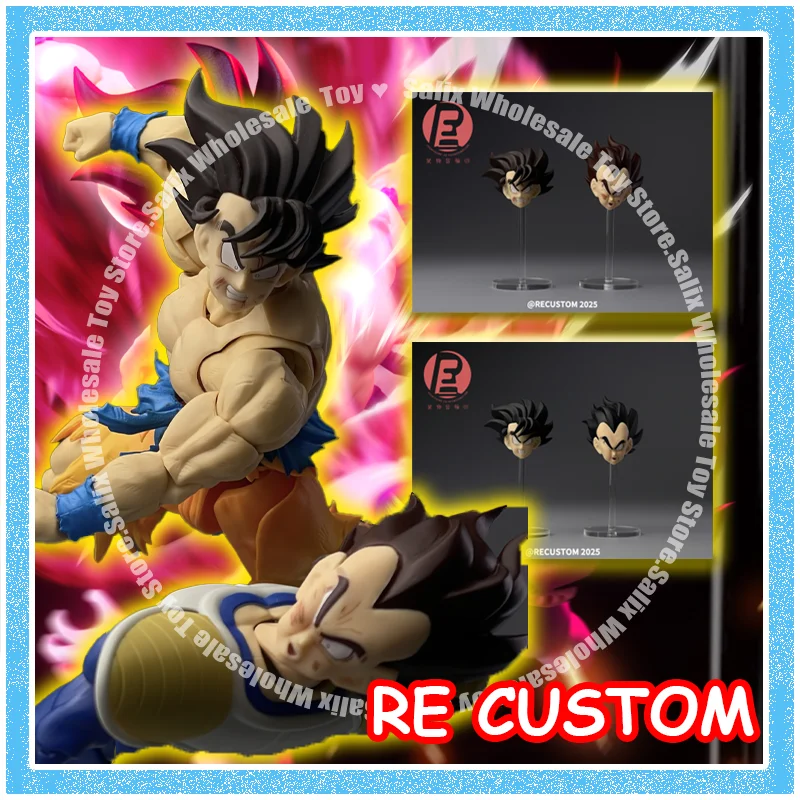 RECUSTOM Dragon Ball Super Saiyan Son Goku Vegeta Battle Damage Head Accessories Anime Action Figure Model Toys Gifts
RECUSTOM Dragon Ball Super Saiyan Son Goku Vegeta Battle Damage Head Accessories Anime Action Figure Model Toys Gifts