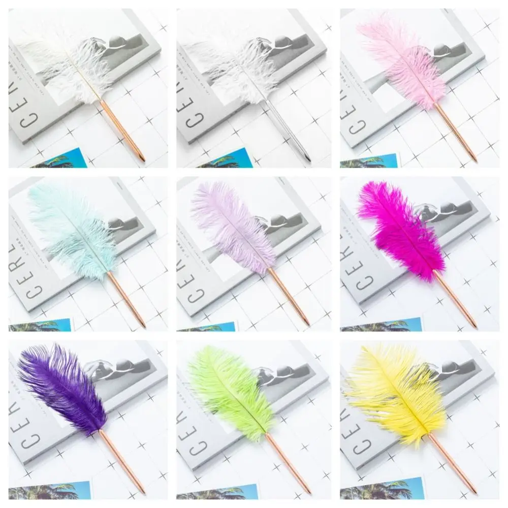 Creative Writing Smoothly Neutral Gel Pens Flurry Quick-Drying Signature Pen 1mm Unique Feather Ballpoint Pen Stationery
Creative Writing Smoothly Neutral Gel Pens Flurry Quick-Drying Signature Pen 1mm Unique Feather Ballpoint Pen Stationery