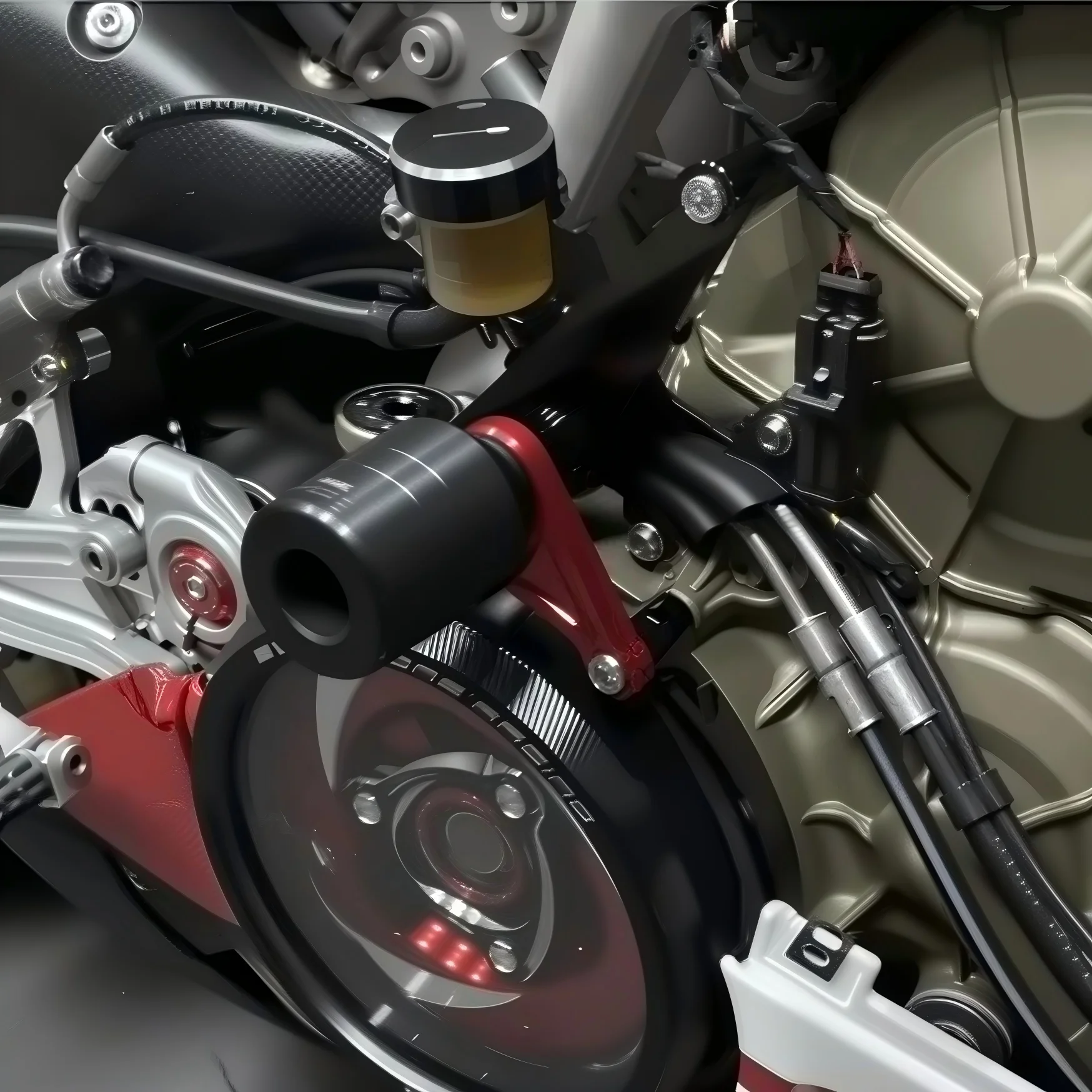 Motorcycle Frame Sliders Crash Protectors for Ducati Panigale V4 (2019-2022)
Motorcycle Frame Sliders Crash Protectors for Ducati Panigale V4 (2019-2022)