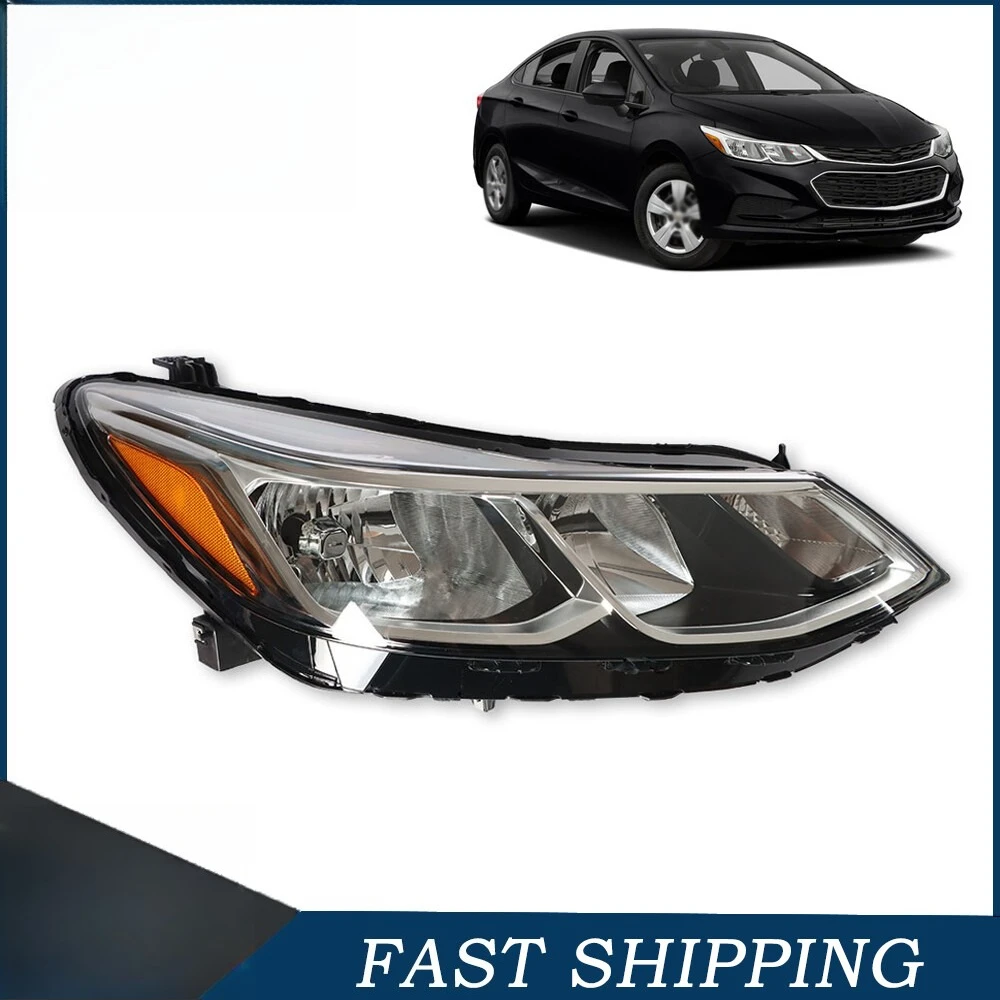 RH Passenger Side Headlight For Chevrolet Cruze 16-19 Sedan Halogen Type Clear
RH Passenger Side Headlight For Chevrolet Cruze 16-19 Sedan Halogen Type Clear