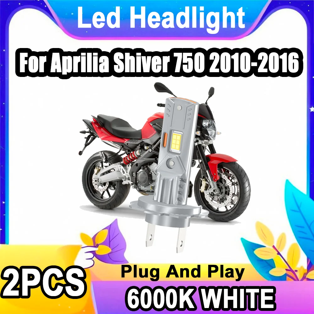 1PCS CSP Chips 6000K White H7 LED Motorcycle Headlight Plug And Play For Aprilia Shiver 750 2010 2011 2012 2013 2014 2015 2016
1PCS CSP Chips 6000K White H7 LED Motorcycle Headlight Plug And Play For Aprilia Shiver 750 2010 2011 2012 2013 2014 2015 2016