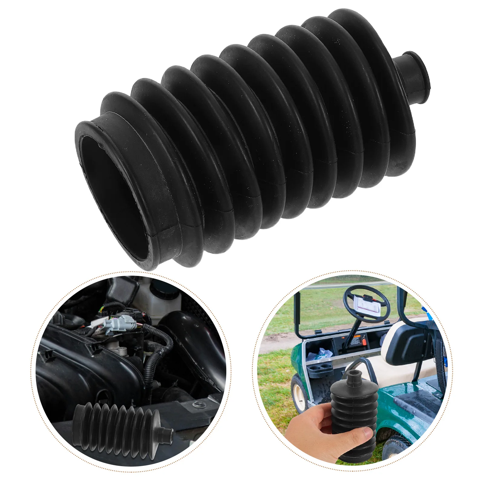 Golf Cart Steering Rack Dust Cover Rubber Durable Long Lasting Protection For Easy Installation Shock Absorption
Golf Cart Steering Rack Dust Cover Rubber Durable Long Lasting Protection For Easy Installation Shock Absorption