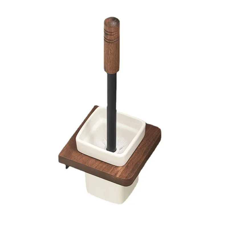 Walnut Bathroom Toilet Brush Set Black/White Aluminum Wall-mounted Bathroom Cleaning Brush Holder Wood Bathroom Accessories
Walnut Bathroom Toilet Brush Set Black/White Aluminum Wall-mounted Bathroom Cleaning Brush Holder Wood Bathroom Accessories