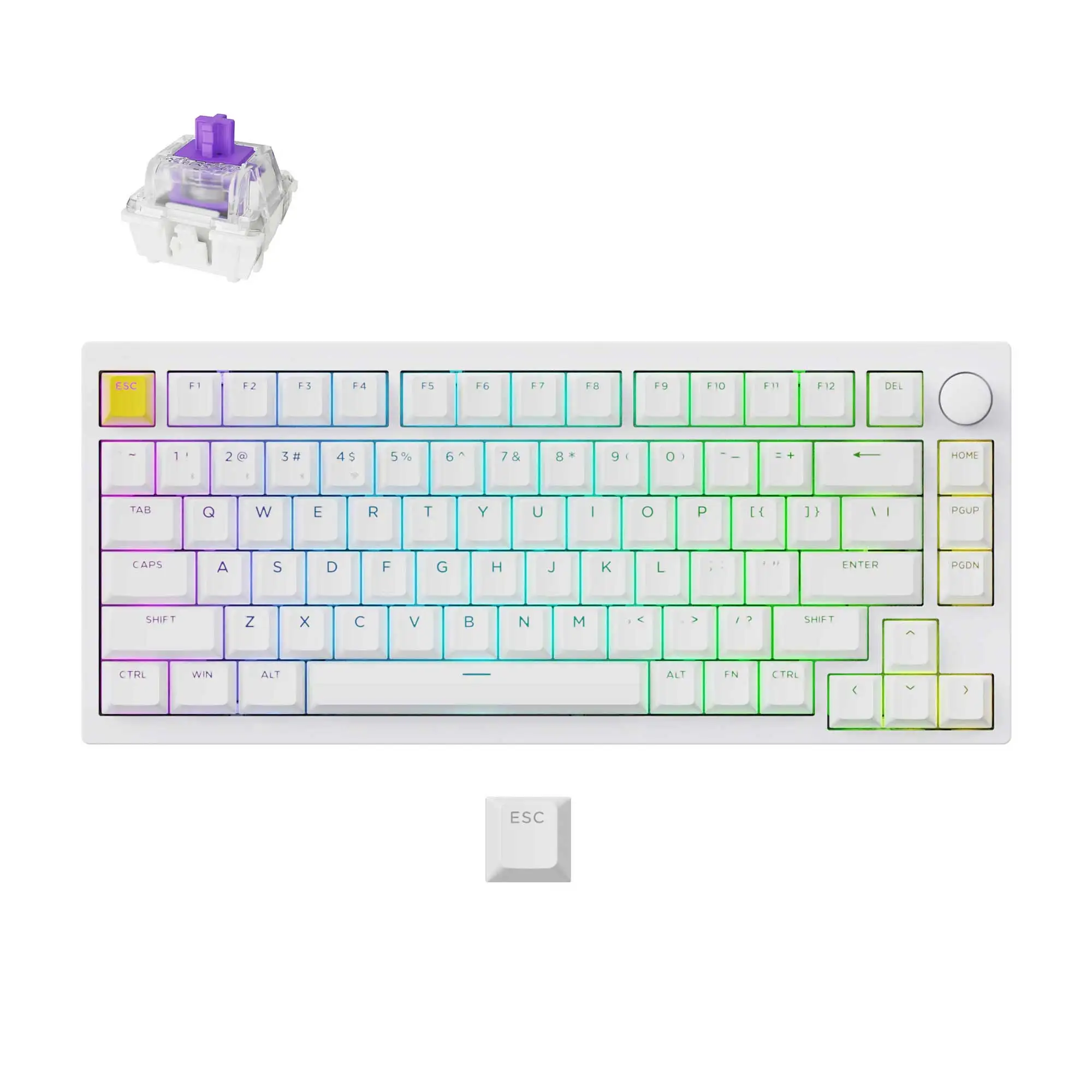 Lemokey P1 HE Магнитный переключатель QMK Беспроводная пользовательская игровая клавиатура Прокладка Структура Полный алюминий с ЧПУ
Lemokey P1 HE Магнитный переключатель QMK Беспроводная пользовательская игровая клавиатура Прокладка Структура Полный алюминий с ЧПУ