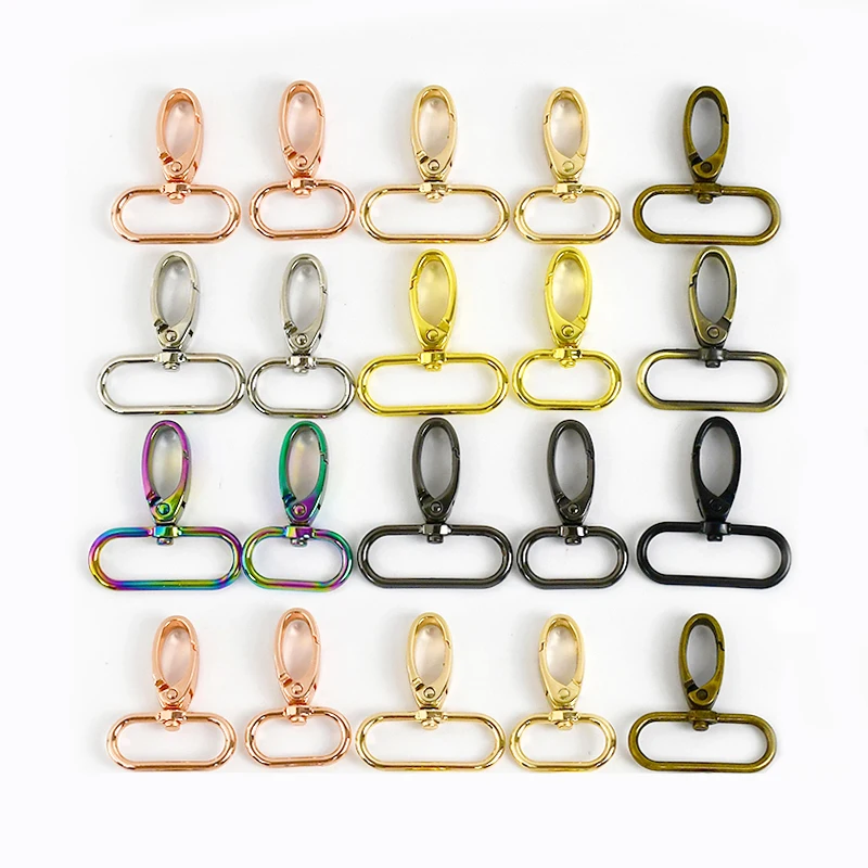 20-38mm 30/50Pcs Metal Lobster Clasp Webbing Strap Buckles Crossbody Bags Belt Buckle Keychain Carabiner Snap Hooks Accessories
20-38mm 30/50Pcs Metal Lobster Clasp Webbing Strap Buckles Crossbody Bags Belt Buckle Keychain Carabiner Snap Hooks Accessories