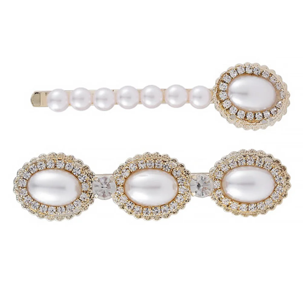 2Pcs Pearl Hairpin Elegant Headdress Metal Alloy Grip Clip Women Hairstyle Retro Barrette Match Dress Up Hair Accessories
2Pcs Pearl Hairpin Elegant Headdress Metal Alloy Grip Clip Women Hairstyle Retro Barrette Match Dress Up Hair Accessories