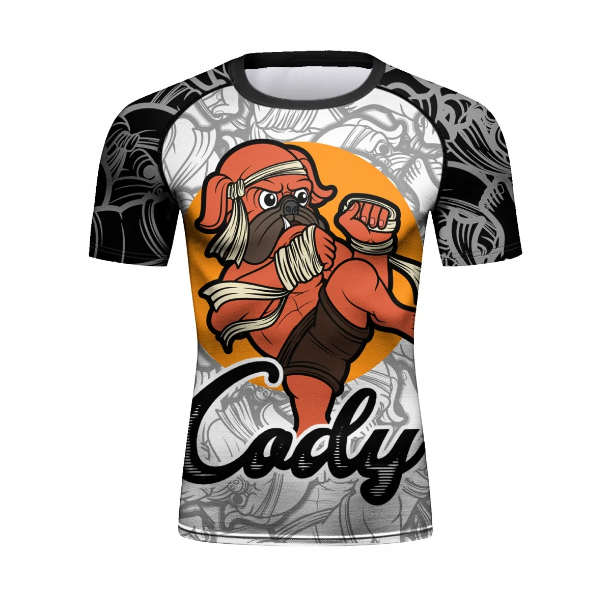 Men's Compression Shirts Short Sleeve Printing Dry Fit T Shirt Fitness Running Athletic Workout Sports Baselayer Tee (231570)
Men's Compression Shirts Short Sleeve Printing Dry Fit T Shirt Fitness Running Athletic Workout Sports Baselayer Tee (231570)