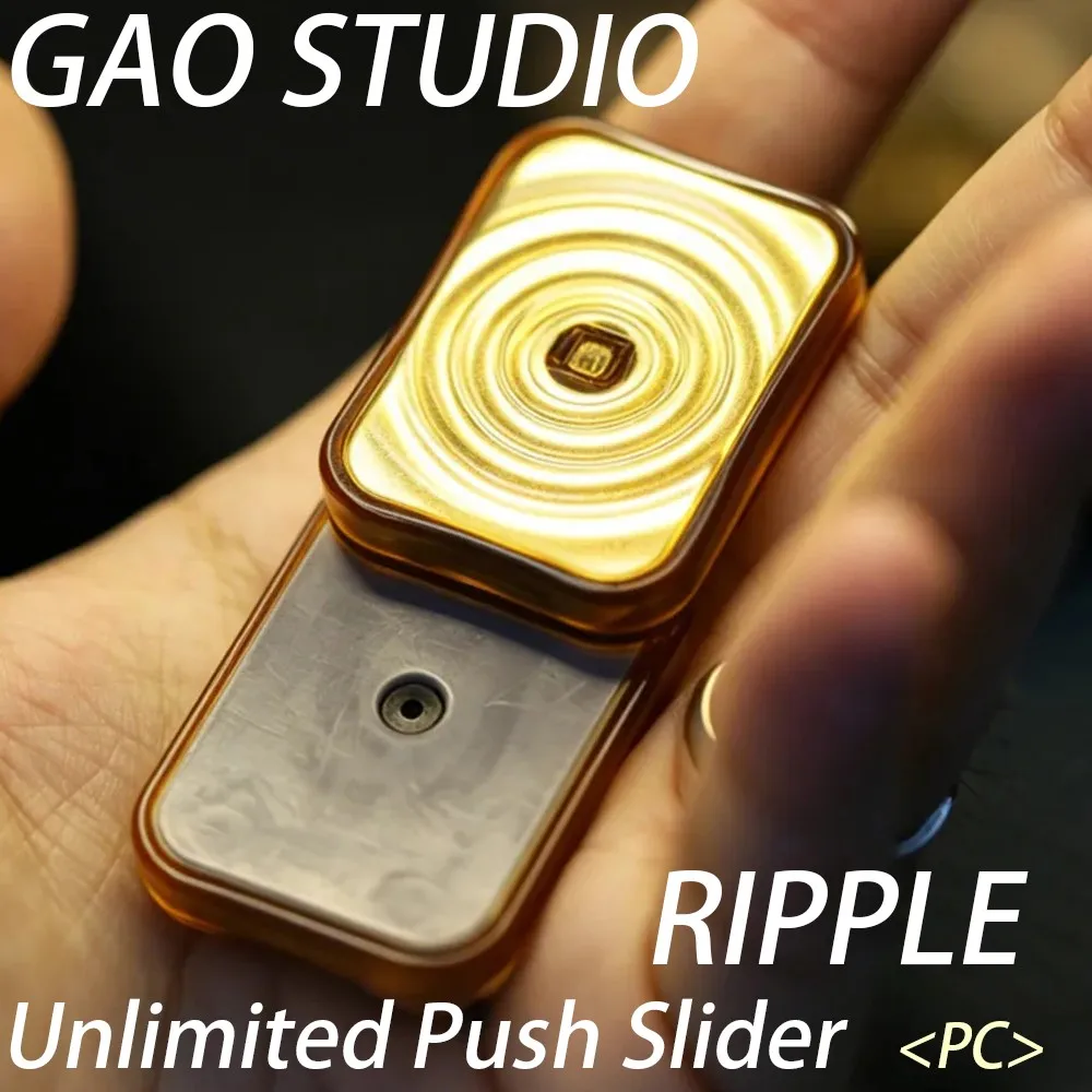 GAO STUDIO PC RIPPLE Unlimited Push Slider Adult Stress Relief Anxiety Toys Gao Studio Fidget
GAO STUDIO PC RIPPLE Unlimited Push Slider Adult Stress Relief Anxiety Toys Gao Studio Fidget
