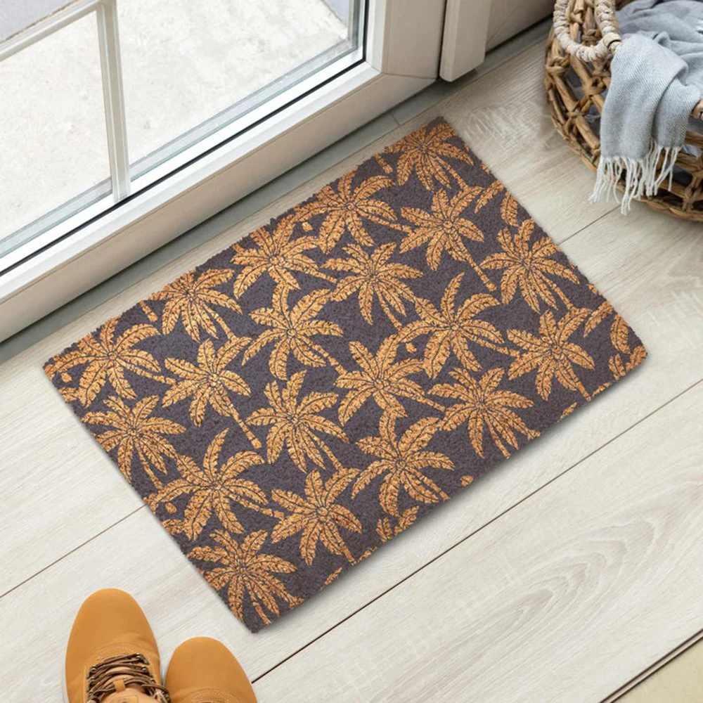 Palm Tree Coir Doormat Tropical Natural Coastal Home Decor Welcome Mat Summer Beach Vibrant Personalized Durable Easy Clean
Palm Tree Coir Doormat Tropical Natural Coastal Home Decor Welcome Mat Summer Beach Vibrant Personalized Durable Easy Clean