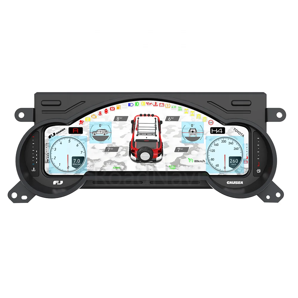 RoadNavi Custom Car Dashboard Speedometer for FJ Cruiser Digital Cluster InstrumentAR
RoadNavi Custom Car Dashboard Speedometer for FJ Cruiser Digital Cluster InstrumentAR