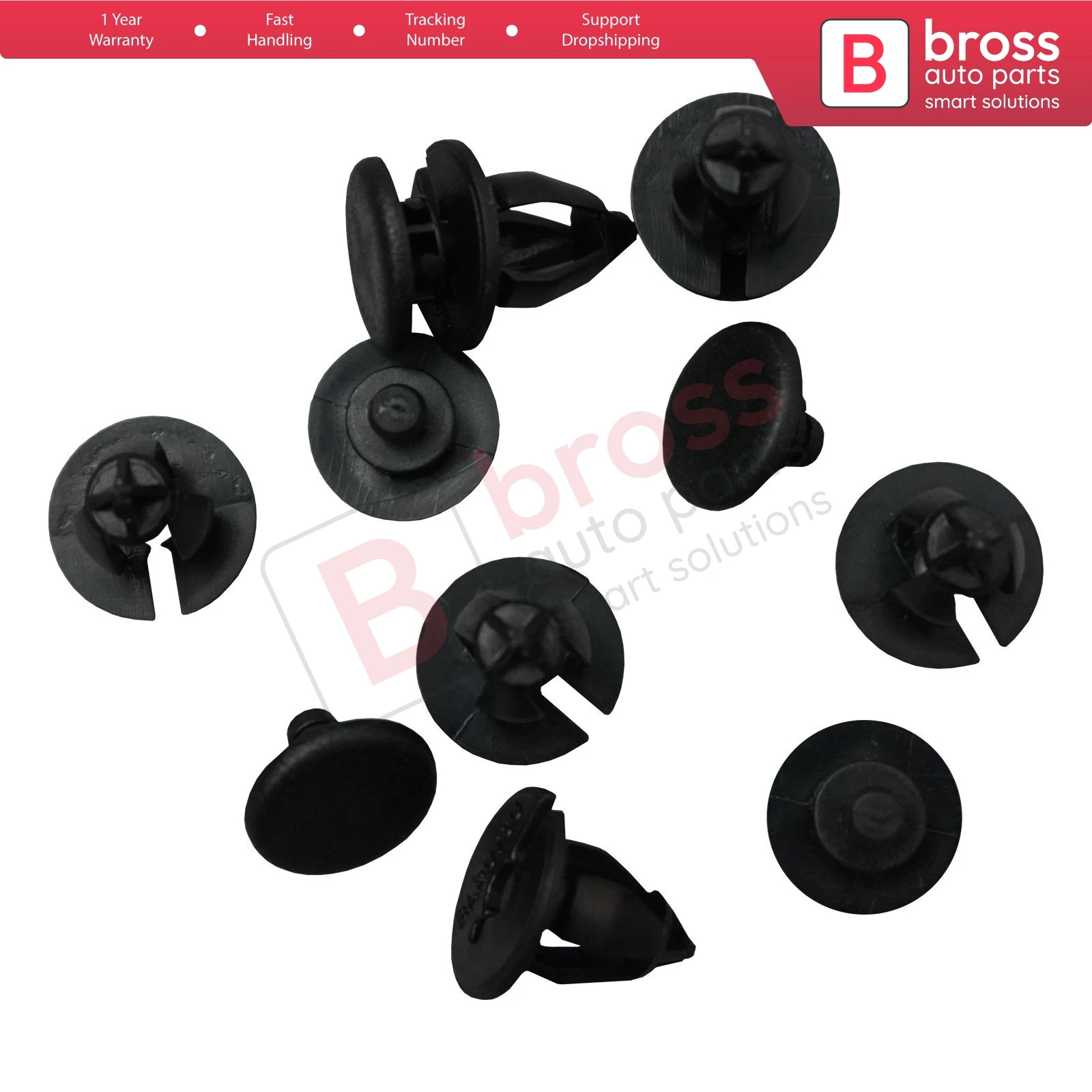 BCF5015 10 Pieces Interior Trim Fixing, Rear Deck Leather Clip For Nissan Opel Renault 7703077434 Made in Turkey
BCF5015 10 Pieces Interior Trim Fixing, Rear Deck Leather Clip For Nissan Opel Renault 7703077434 Made in Turkey