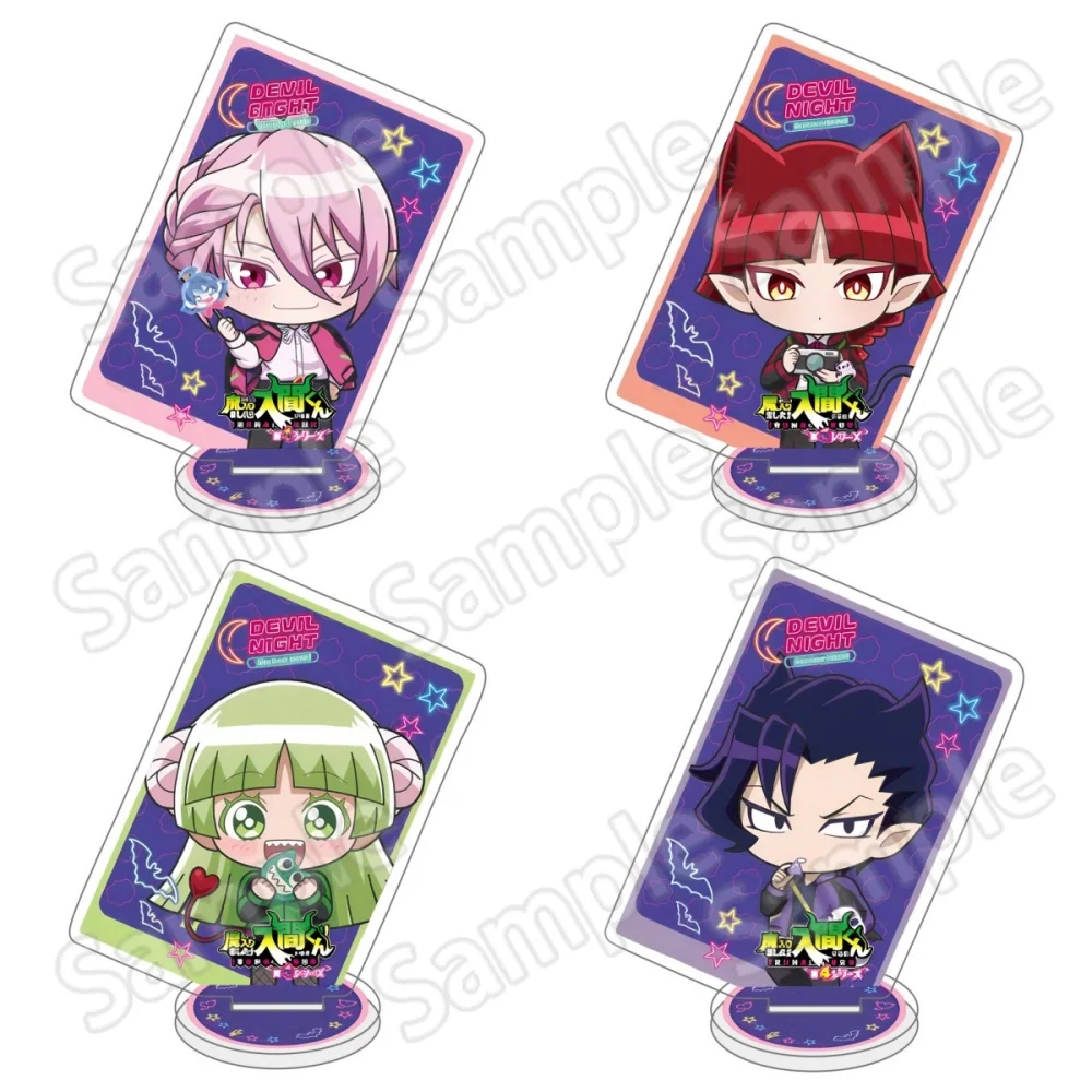 Anime Welcome to Demon School! Iruma-kun Alice & Clara 10cm Chibi Acrylic Standee & Keychain, Interlayer Printing, Desktop Decor
Anime Welcome to Demon School! Iruma-kun Alice & Clara 10cm Chibi Acrylic Standee & Keychain, Interlayer Printing, Desktop Decor