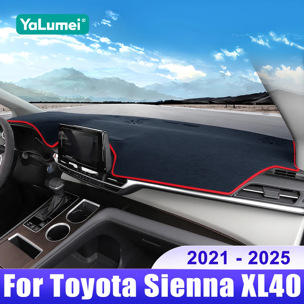 Для Toyota Sienna XL40 4th 2021 2022 2023 2024 2025 крышка приборной панели автомобиля коврик для приборной панели солнцезащитный козырек инструментальный стол нескользящие аксессуары
Для Toyota Sienna XL40 4th 2021 2022 2023 2024 2025 крышка приборной панели автомобиля коврик для приборной панели солнцезащитный козырек инструментальный стол нескользящие аксессуары