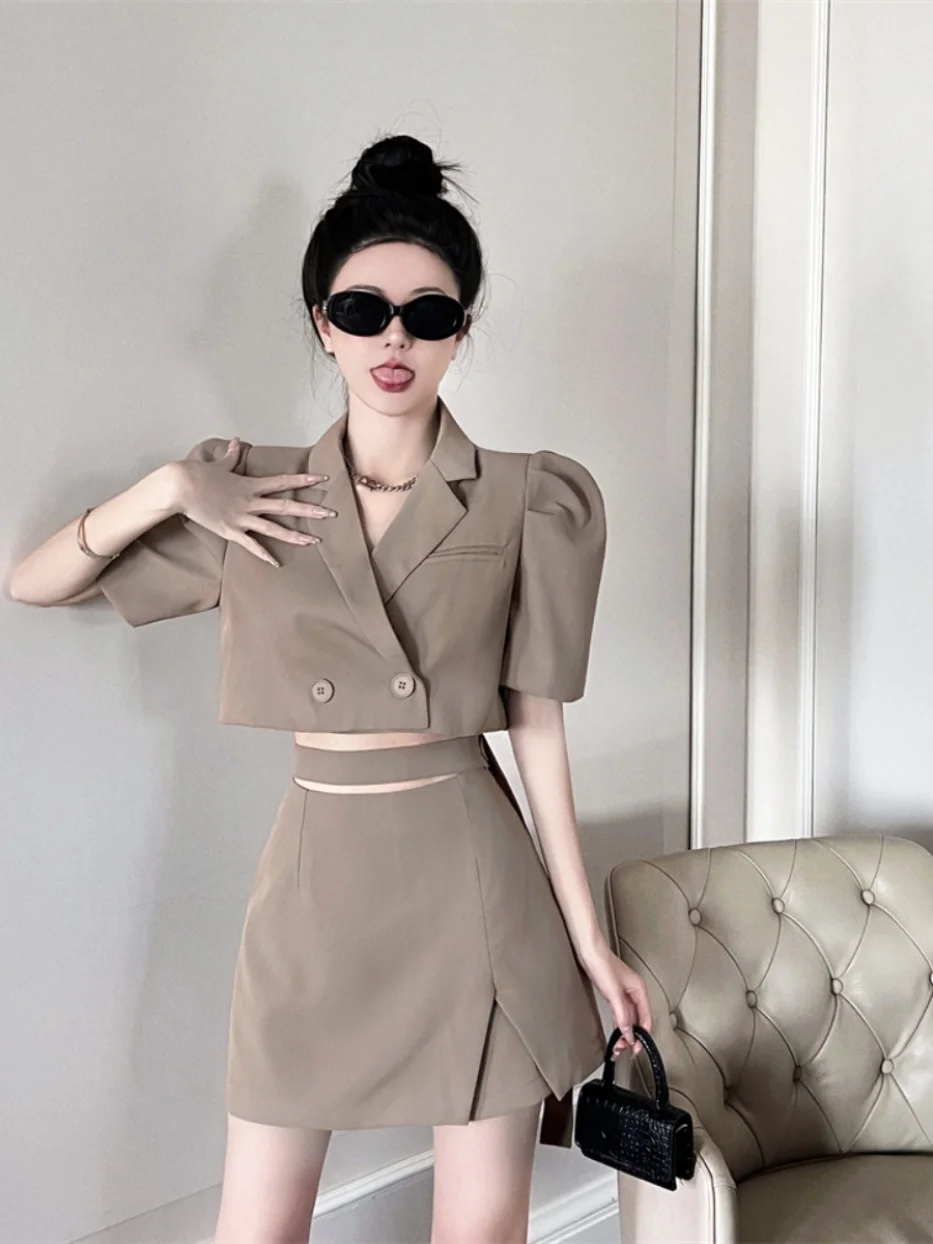 Fashionable Two-Piece Set High Waist Skirt Suit Summer New Arrival Women's Clothing Popular Internet Celebrity Skirt Ens...
Fashionable Two-Piece Set High Waist Skirt Suit Summer New Arrival Women's Clothing Popular Internet Celebrity Skirt Ens...