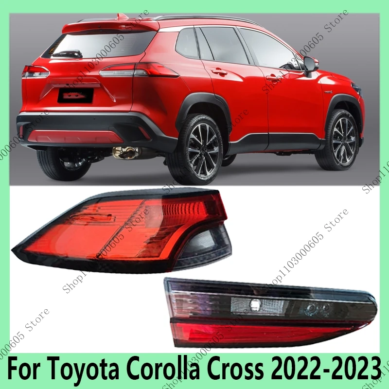 For Toyota Corolla Cross 2022-2023 Auto Parts Tail Light Assembly Turn Signal Brake Warning Light Reverse Emergency Brake Light
For Toyota Corolla Cross 2022-2023 Auto Parts Tail Light Assembly Turn Signal Brake Warning Light Reverse Emergency Brake Light
