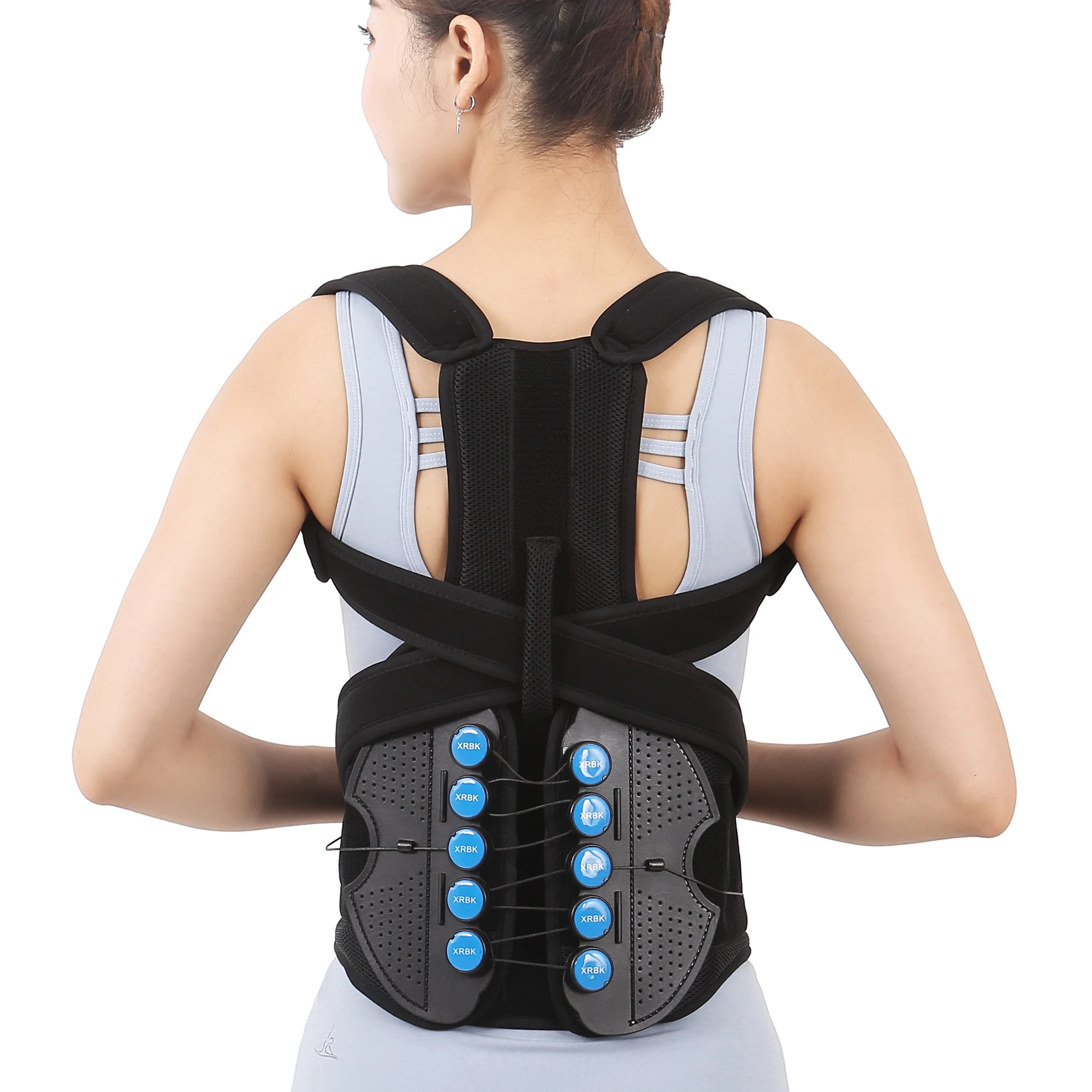 Hot Selling Posture Correction Belt Shoulder Lumbar Brace Spine Back Support Belt Adjustable Back Support Belt Black Adult
Hot Selling Posture Correction Belt Shoulder Lumbar Brace Spine Back Support Belt Adjustable Back Support Belt Black Adult