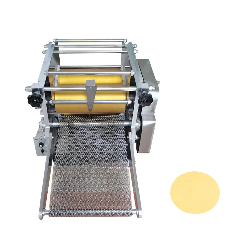 Corn Tortilla Making Machine Commercial Tortilla Maker Pancake Tabletop Automatic Tacos Tortilla Roller Pressing Forming Machine
Corn Tortilla Making Machine Commercial Tortilla Maker Pancake Tabletop Automatic Tacos Tortilla Roller Pressing Forming Machine
