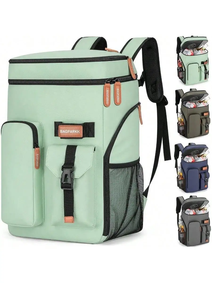 Insulated Cooler Backpack 33-45 Cans Double Deck Leakproof Large Capacity Lightweight Camping Beach Travel
Insulated Cooler Backpack 33-45 Cans Double Deck Leakproof Large Capacity Lightweight Camping Beach Travel